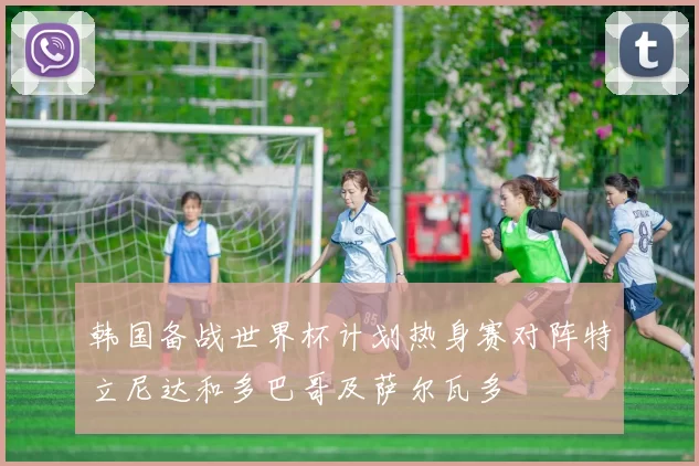 韩国备战世界杯计划热身赛对阵特立尼达和多巴哥及萨尔瓦多